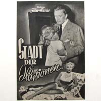 Stadt der Illusionen, Kirk Douglas, Filmprogramm