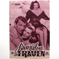 Bungalow der Frauen, Filmprogramm