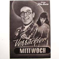 Verrückter Mittwoch, Filmprogramm