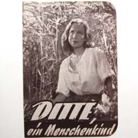 Ditte, ein Menschenkind, Filmprogramm