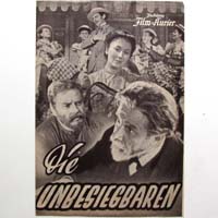 Die Unbesiegbaren, Filmprogramm