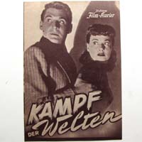 Kampf der Welten, Filmprogramm