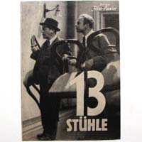 13 Stühle, Heinz Rühmann, Filmprogramm