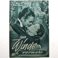 Vom Winde verweht, Clark Gable, Filmprogramm