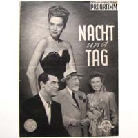 Nacht und Tag, Cary Grant, Filmprogramm