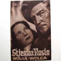 Stjenka Rasin (Wolga-Wolga), Filmprogramm