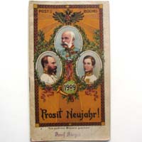 Postbüchel für das Jahr 1909, Kaiser Franz Joseph