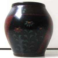 Vase, Cloisonné, emailliert, um 1900