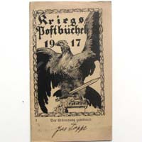 Postbüchel für das Jahr 1917, Kriegspostbüchel