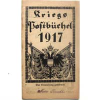 Postbüchel für das Jahr 1917, Kriegspostbüchel