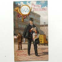 Postbüchel für das Jahr 1908