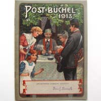 Postbüchel für das Jahr 1913