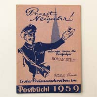 Postbüchel für das Jahr 1959