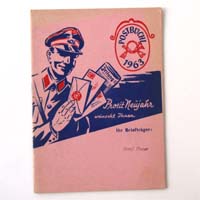Postbüchel für das Jahr 1963