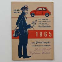 Postbüchel für das Jahr 1965