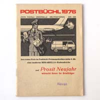 Postbüchel für das Jahr 1976