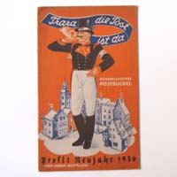 Postbüchel für das Jahr 1936
