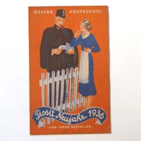 Postbüchel für das Jahr 1936