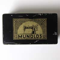 Mundlos Magdeburg, Nähmaschinenzubehör, Dose