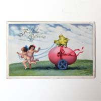 Fröhliche Ostern, Glückwunschkarte