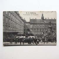 Franzensplatz bei der Hofburg, Ansichtskarte