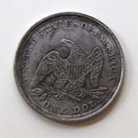 One Dollar, 1871, USA