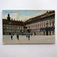 Innerer Burgplatz, Wien, Ansichtskarte