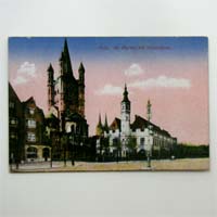 St. Martin mit Stapelhaus in Köln, Ansichtskarte