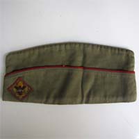 alte Pfadfinder Kappe, Label, American Boy Scouts