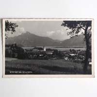 Mondsee und Schafberg, Ansichtskarte