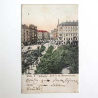Kärntner Straße, Wien, alte Ansichtskarte