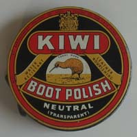 Kiwi Schuhcreme, Blechdose