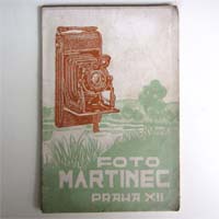 toller Foto-Katalog aus 1930, Fa. Martinec, Tschechisch