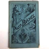 Postbüchel für das Jahr 1893