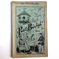 Postbüchel für das Jahr 1894