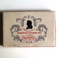 Zigarettenschacht., Memphis, Salzburger Festspiele 1950
