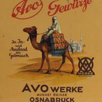 Avo Gewürze, Osnabrück, gr. Dose, Kamelreiter