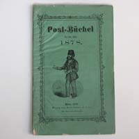 Postbüchel für das Jahr 1878