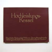 Hochleistungs-Kessel, Deutsche Babcock & Wilcox, 1915