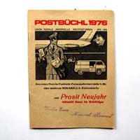 Postbüchel für das Jahr 1976