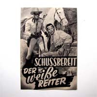 Schußbereit. Der weiße Reiter, Filmprogramm