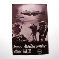 20000 Meilen unter dem Meer, Kirk Douglas, Filmprogramm