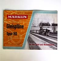 Märklin, Gleispläne, Spur H0, alter Katalog