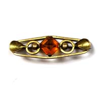Modeschmuck, Artdecó, Brosche