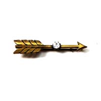 Brosche, Modeschmuck, Pfeil