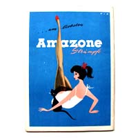Amazone Strümpfe, Werbegrafik, 1957
