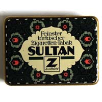 Sultan, Zuban, Zigaretten-Tabak, Blechdose