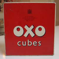 OXO cubes, Fleischbrühe, Blechdose