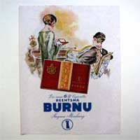 Reemtsma Burnu, alte Werbegrafik, 1928