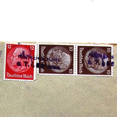 Briefmarken, Dt. Reich, Einschreiben, 1938